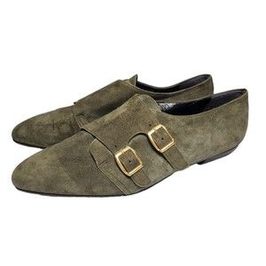 Vintage Giampaolo Viozzi suede loafers